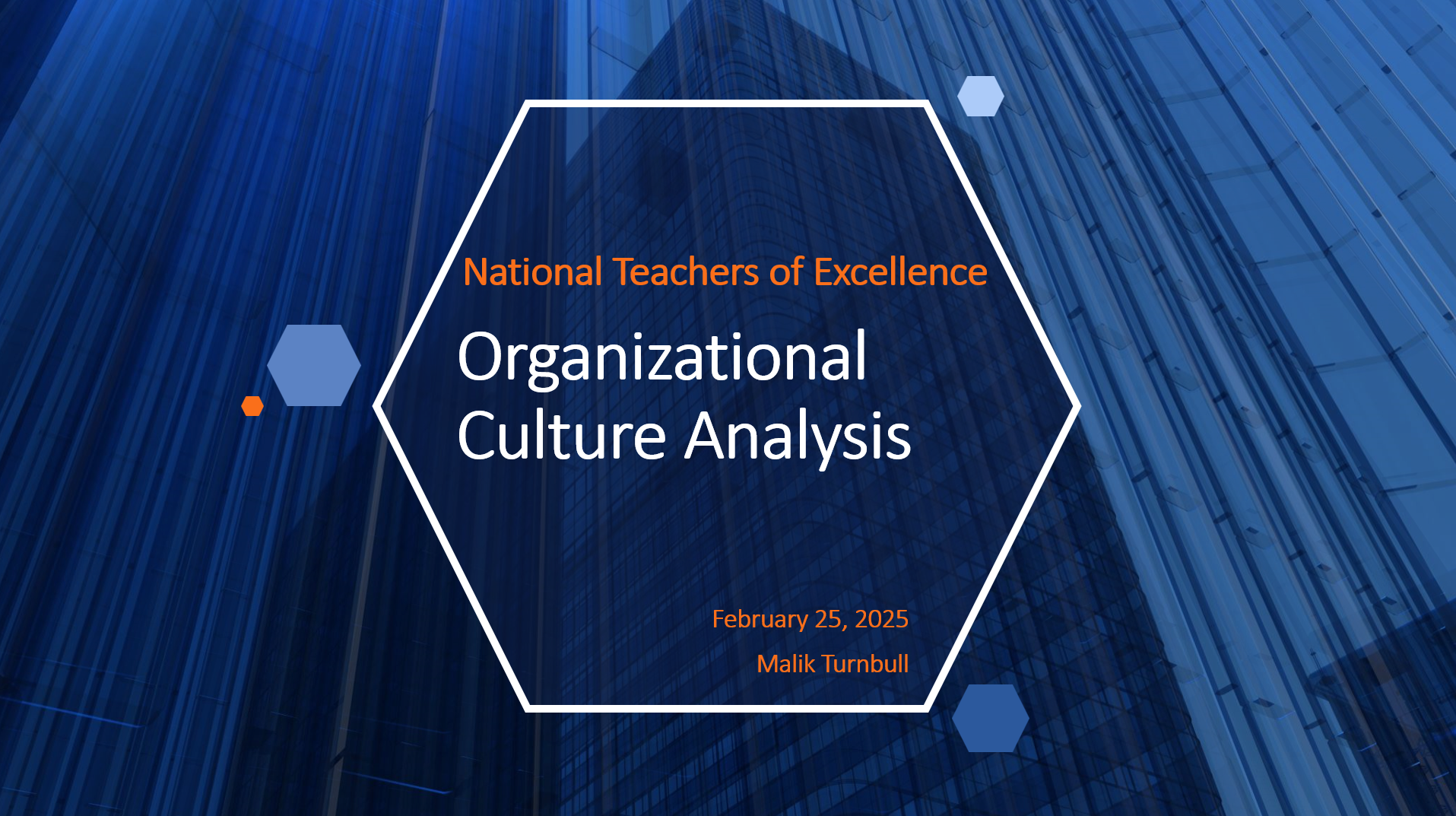 Organizational Culture Analysis